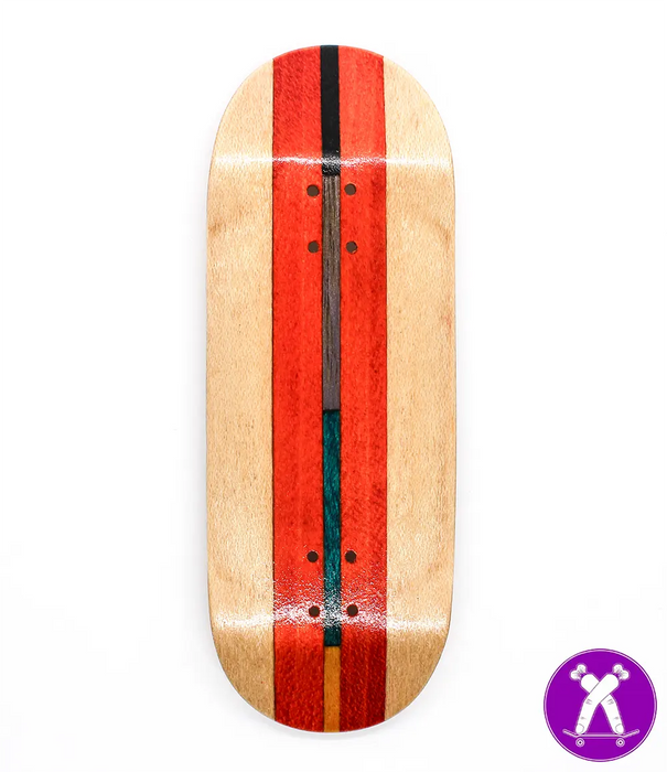 Broswood Orange Split Ply Fingerboard Deck 34mm
