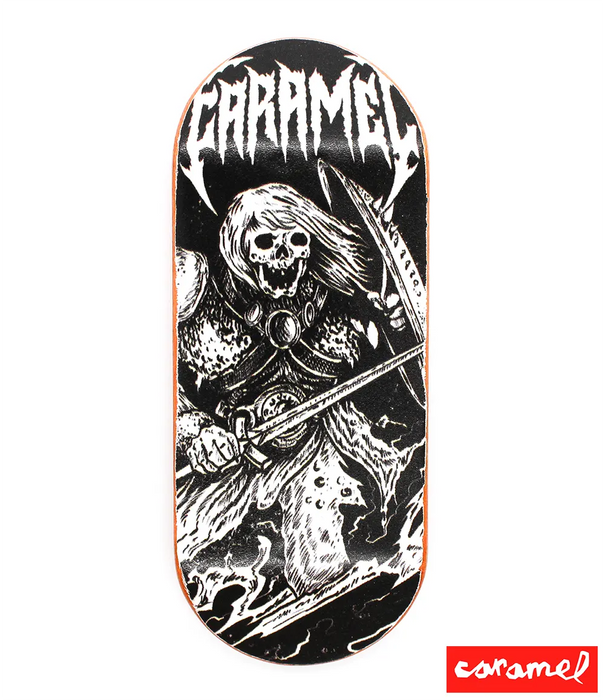 Caramel Dead Warrior Fingerboard Deck 38mm