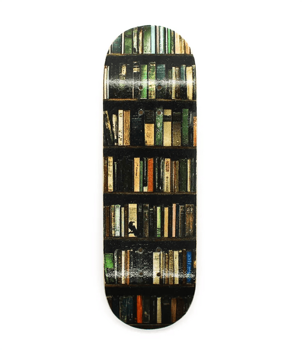 Beaskow.fb books fingerboard deck 28.5mm - Caramel Fingerboards - Fingerboard store