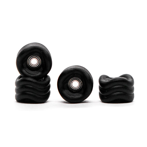 Black Maple x Shark fingerboard wheels 8.7mm - Caramel Fingerboards - Fingerboard store