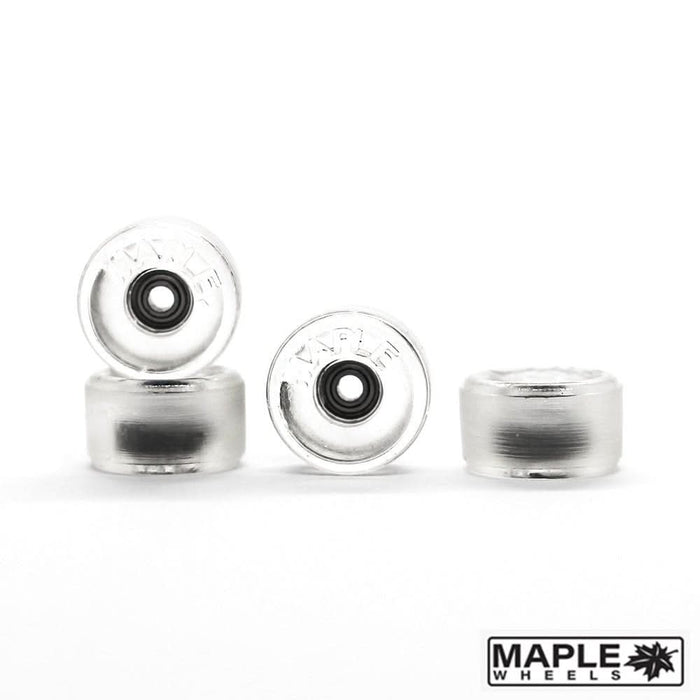 Maple clear bowl fingerboard wheels 9mm - Caramel Fingerboards - Fingerboard store
