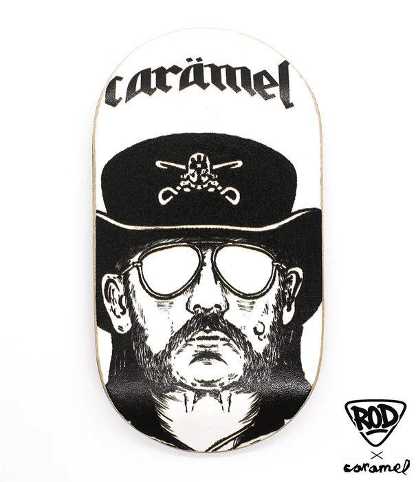 FingerRod x Caramel Lemmy Fingerboard Deck 50mm - Caramel Fingerboards - Fingerboard store