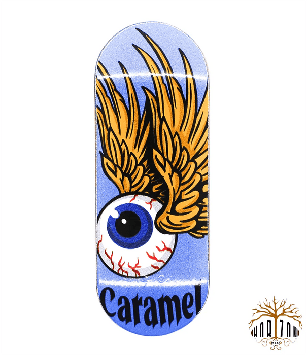 Horizon x Caramel Eye Fingerboard Deck 34mm - Caramel Fingerboards - Fingerboard store