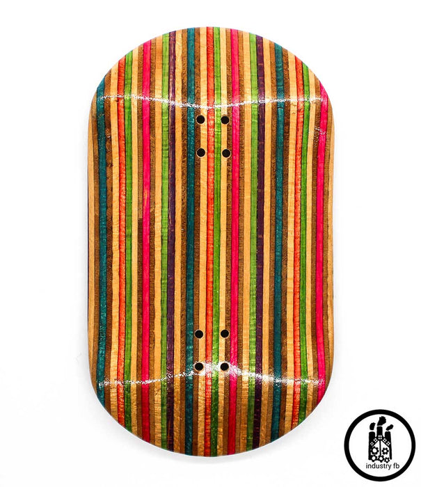 Industry colors recycled fingerboard deck 55mm - Caramel Fingerboards - Fingerboard store