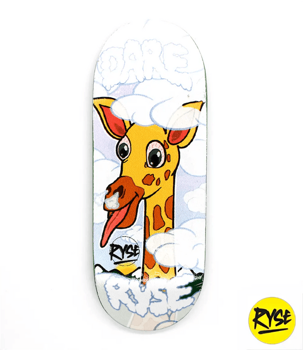 Ryse Giraffe fingerboard deck 34mm - Caramel Fingerboards - Fingerboard store