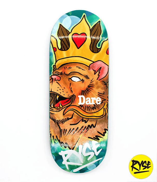 Ryse Spirit Animal - Dare fingerboard deck 34mm - Caramel Fingerboards - Fingerboard store