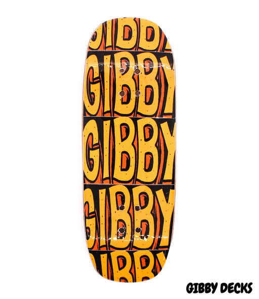 Gibby repeat deck 34mm - CARAMEL FINGERBOARDS