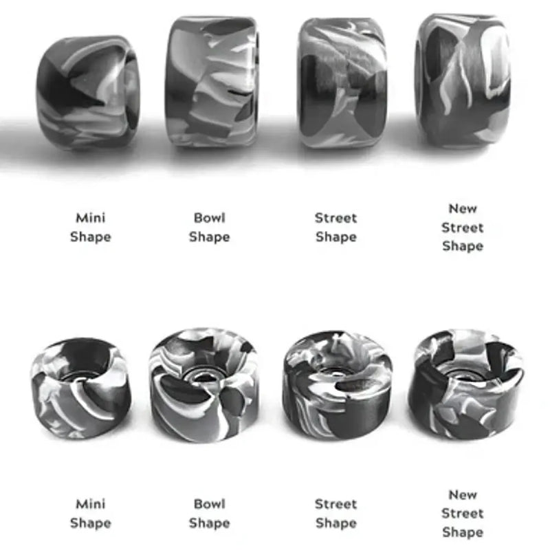 Obsius Fingerboard Wheels Mini Pink-Green 6.4mm