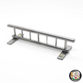 Nestor Fb Silver Round Mini Metal Fingerboard Rail