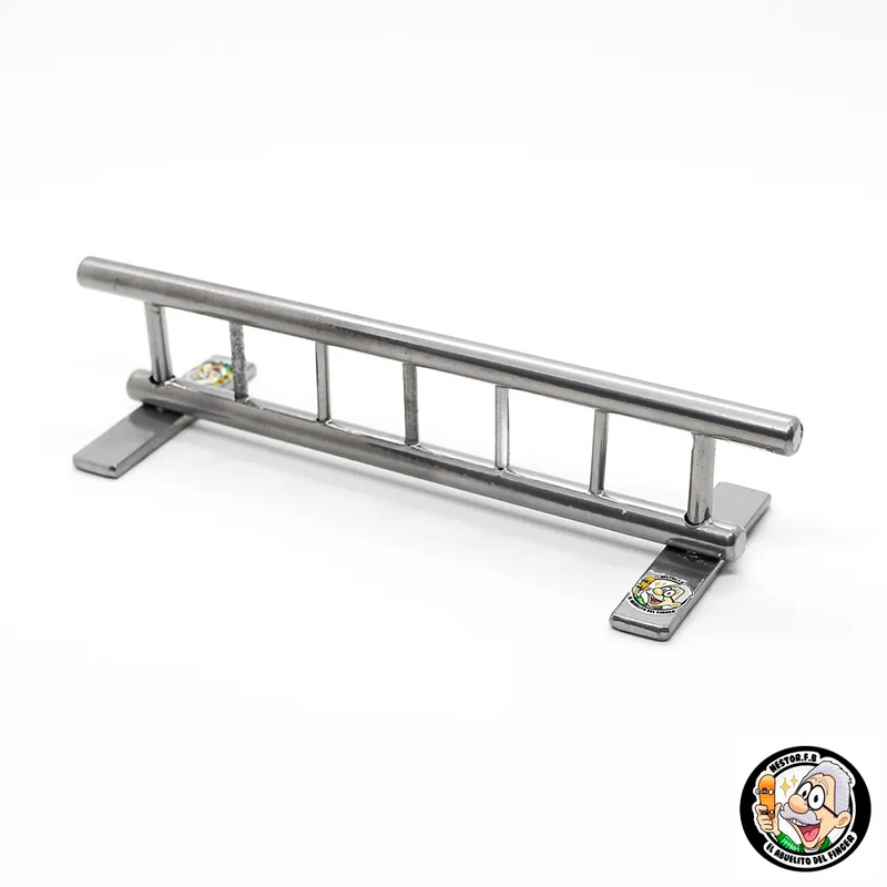 Nestor Fb Silver Round Mini Metal Fingerboard Rail