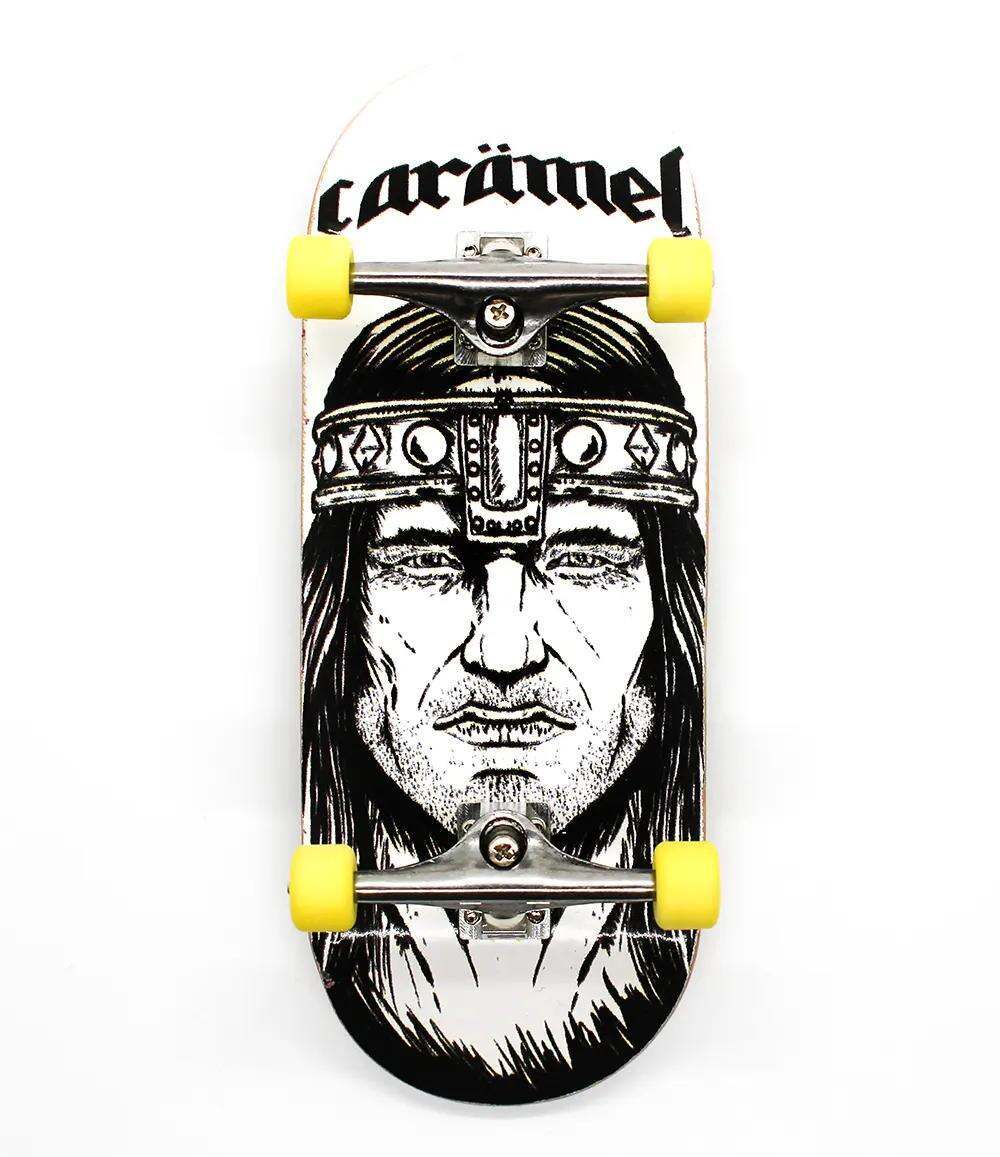 Rizen Sky-Blue Fingerboard Deck 36mm | Caramel Fingerboards