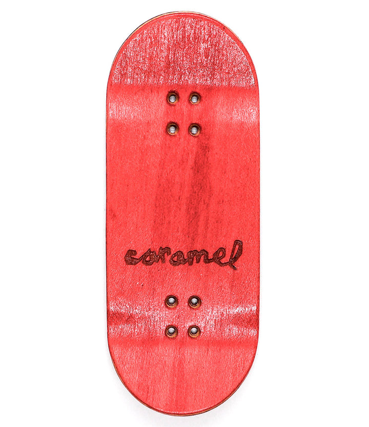 Caramel Eyeflower Fingerboard Deck 38mm