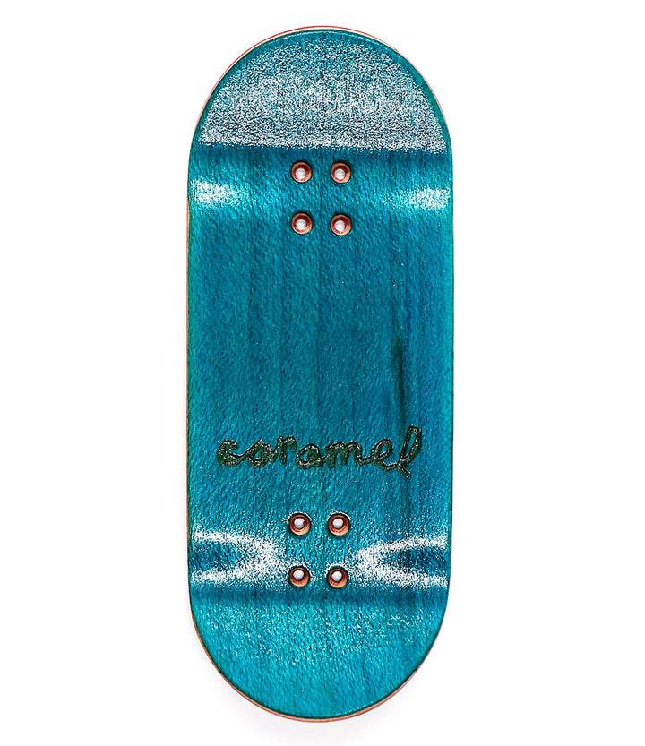 Caramel Pizza Freak Fingerboard Deck 38mm
