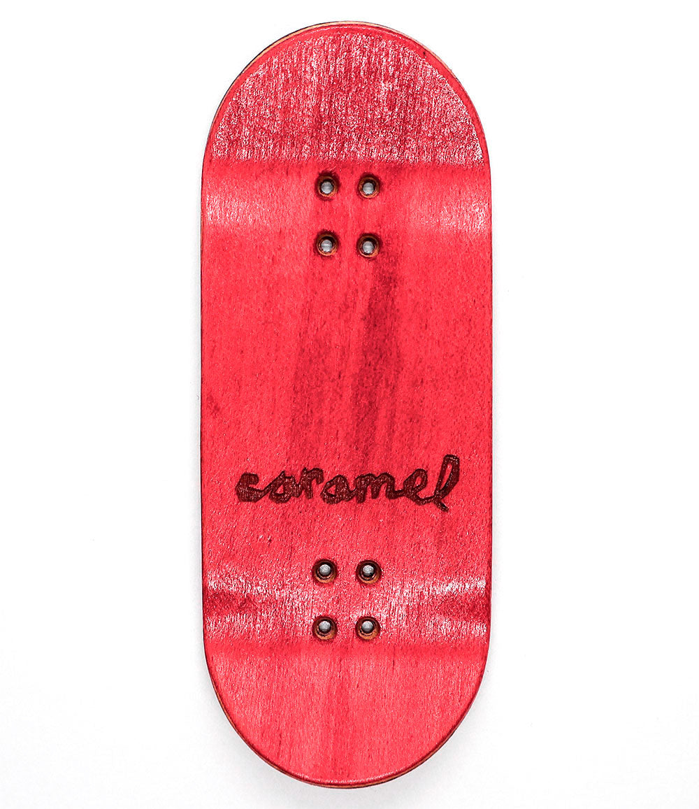 Caramel Taco Monster Fingerboard Deck 40mm