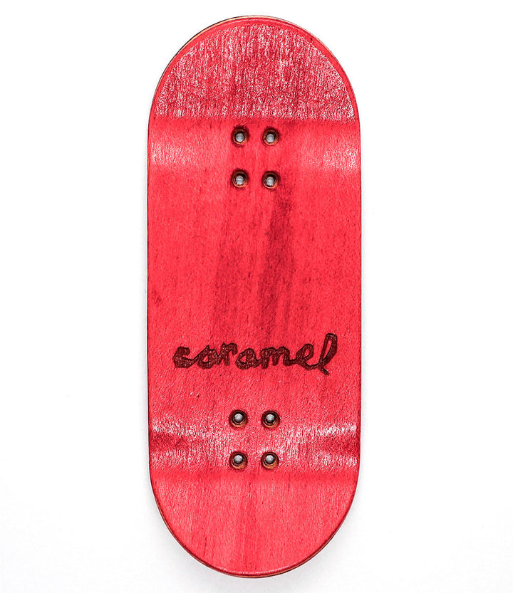 Caramel Taco Monster Fingerboard Deck 40mm