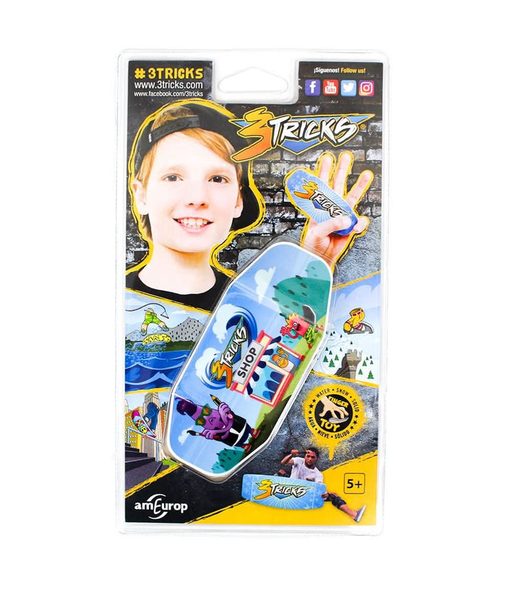 3Tricks Skate Shop Fingerboard Deck
