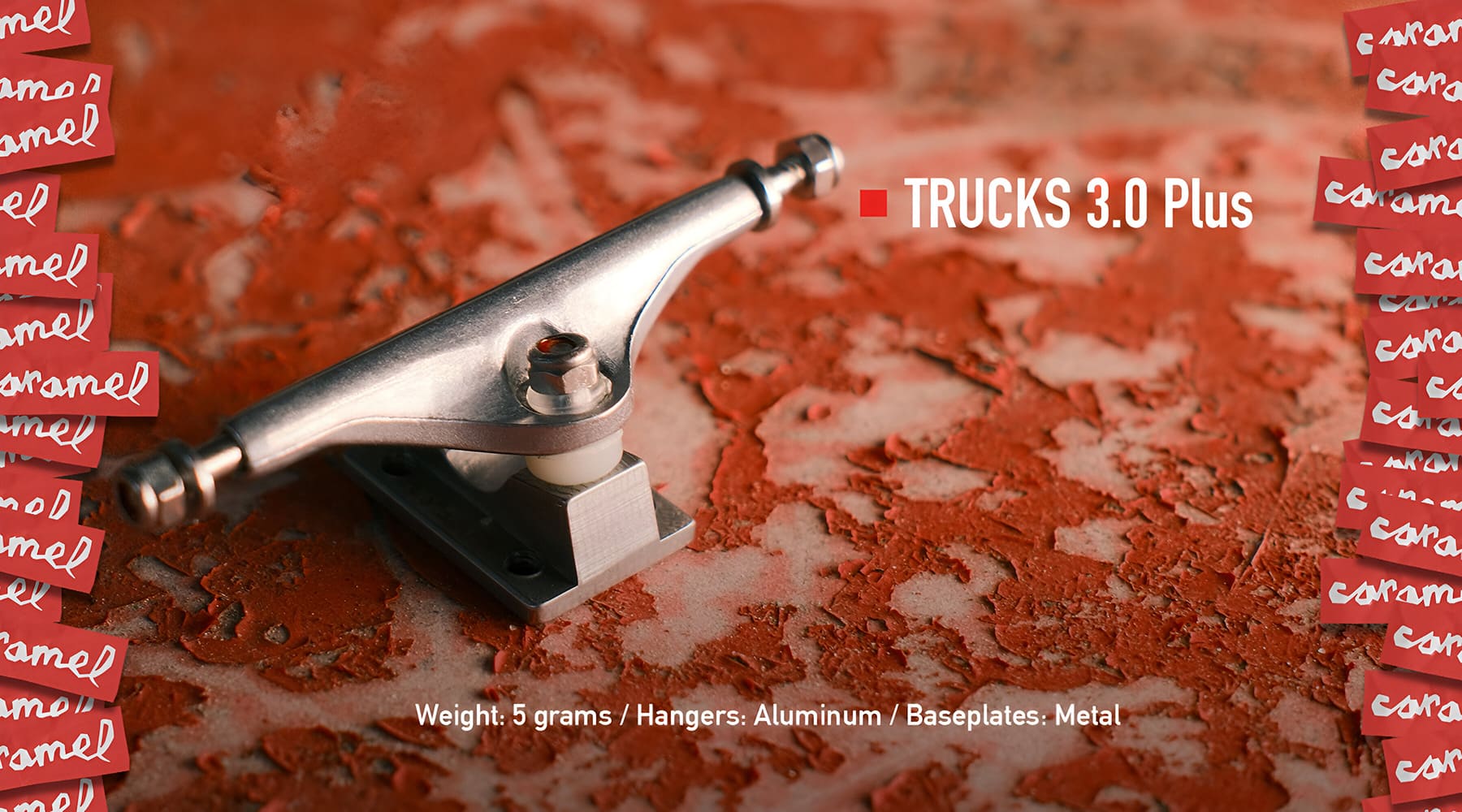 Trucks 3.0 Plus by Caramel Fingerboards