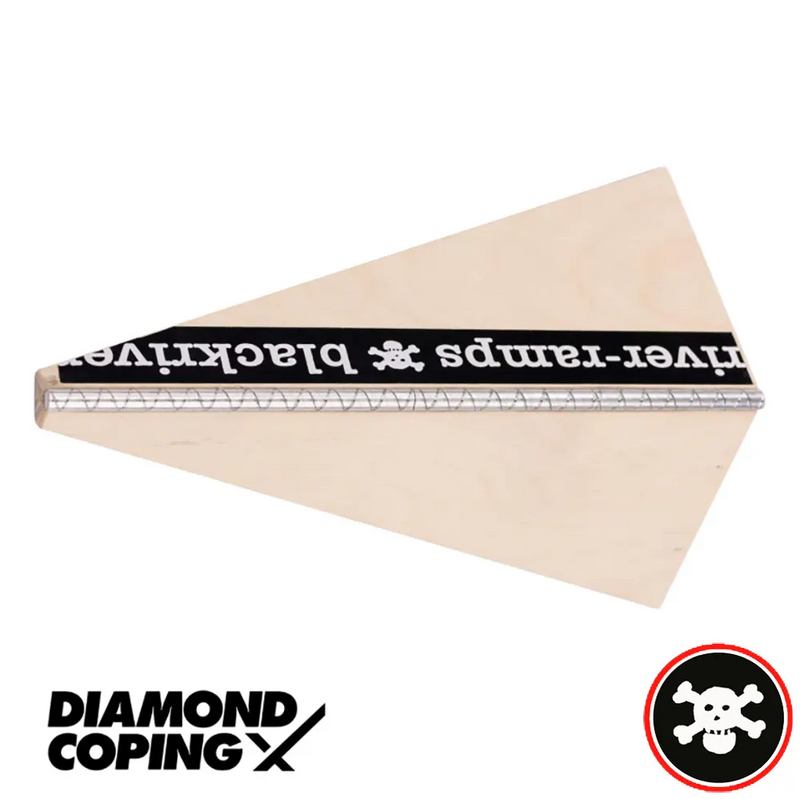 Blackriver Diamond Coping Polebank fingerboard obstacle – view 2