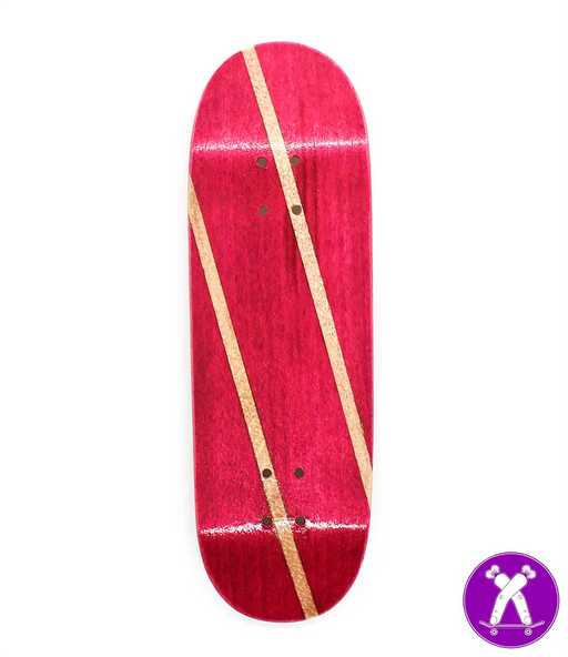 Broswood Fuchsia Split Ply Fingerboard Deck 29mm