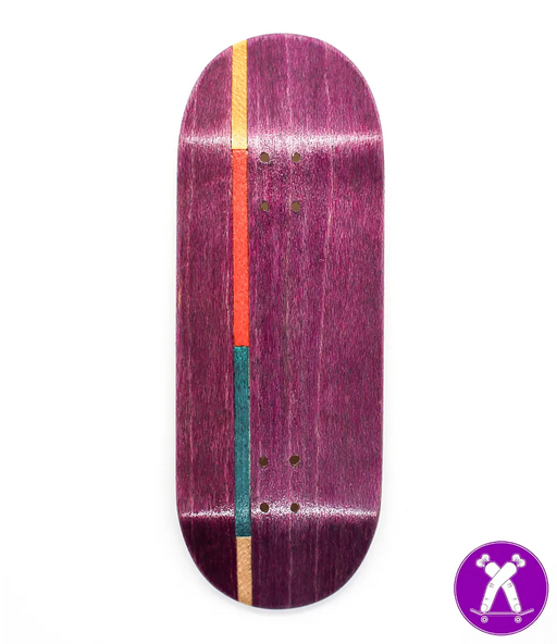 Broswood Grape Split Ply Fingerboard Deck 34mm