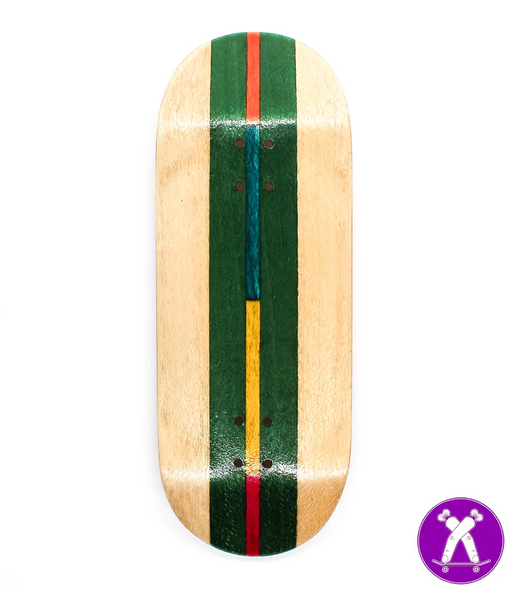 Broswood Green in the middle Split Ply Fingerboard Deck 35mm