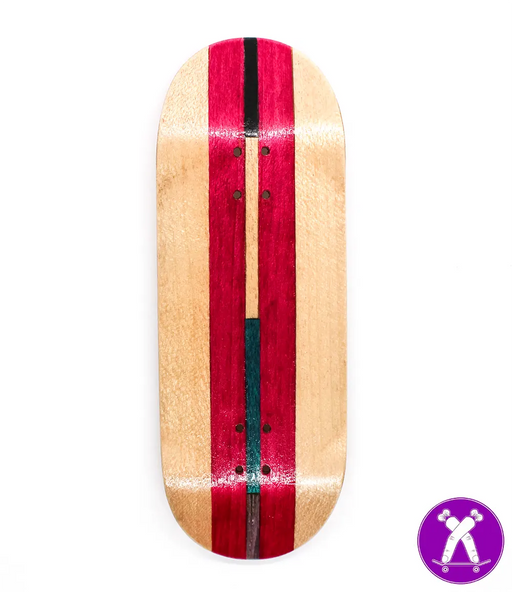 Broswood Pink In The Middle Split Ply Fingerboard Deck 34mm