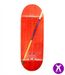 Broswood Red Split Ply Fingerboard Deck 32mm