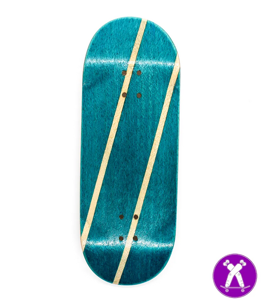 Broswood Turquoise Split Ply Fingerboard Deck 34mm