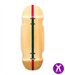 Broswood one line split ply fingerboard deck 33.3mm