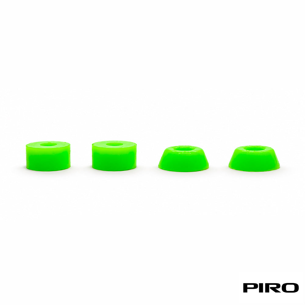 Piro Neon Green Standard Fingerboard Bushings – Medium Hardness - Caramel Fingerboards - Fingerboard store