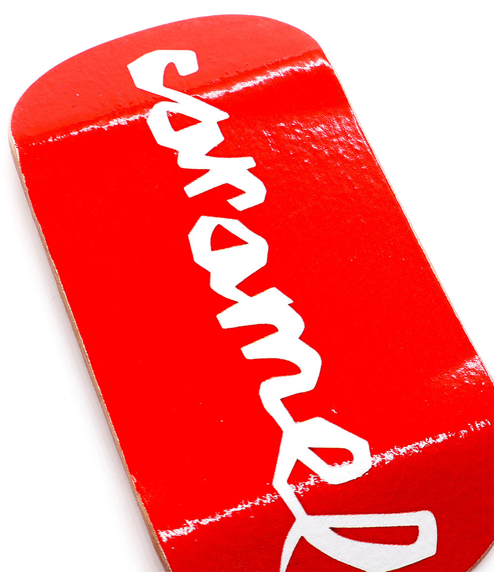 Tabla de Fingerboard Caramel Red Logo 50mm