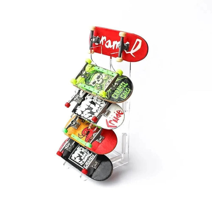 Fingerboard Display Rack Size Chart Acrylic Fingerboard Display Rack | Caramel Fingerboards – Caramel ...
