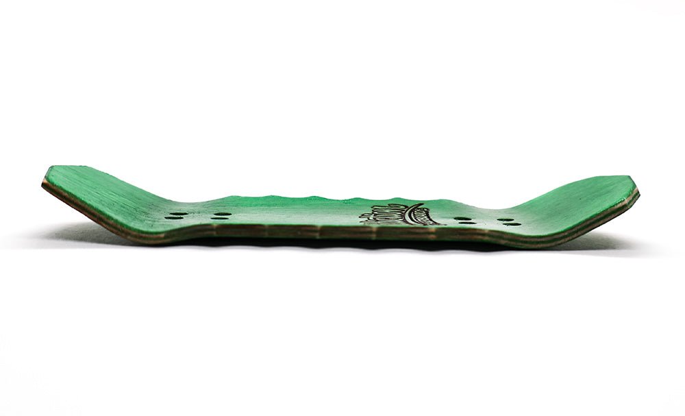 Addiction Green Viper Fingerboard Deck 35mm - Caramel Fingerboards - Fingerboard store