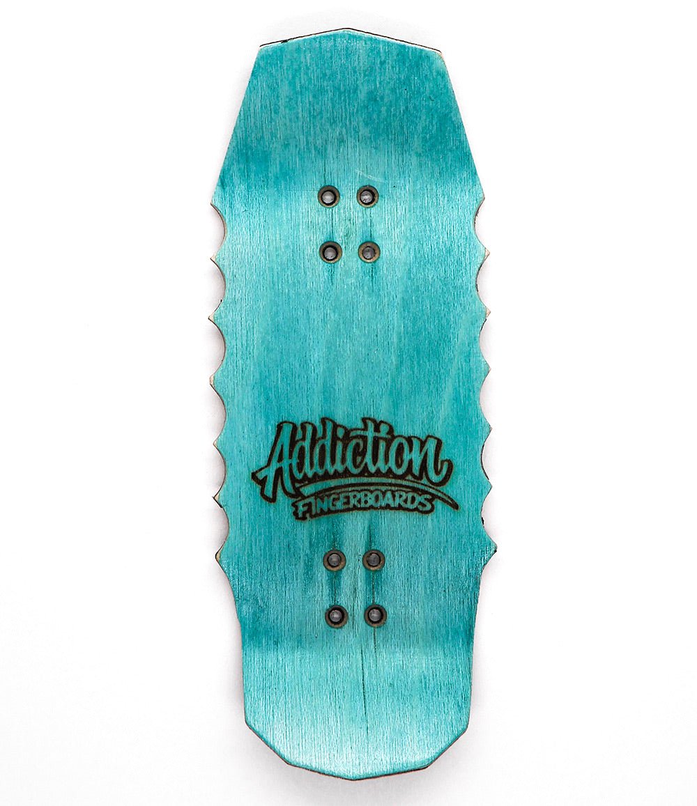 Addiction Shadow Rider Viper Fingerboard Deck 35mm - Caramel Fingerboards - Fingerboard store