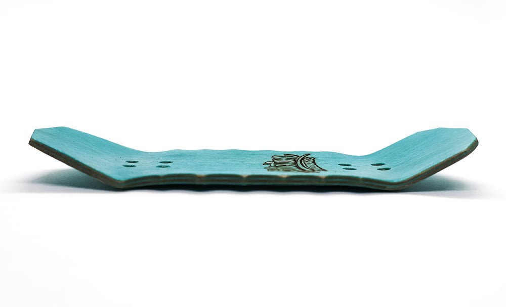 Addiction Sky Blue Centinel Fingerboard Deck 35mm - Caramel Fingerboards - Fingerboard store