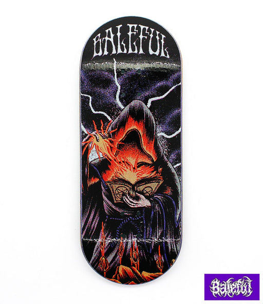 Baleful the sorcerer popsicle deck 35.5mm - Caramel Fingerboards - Fingerboard store