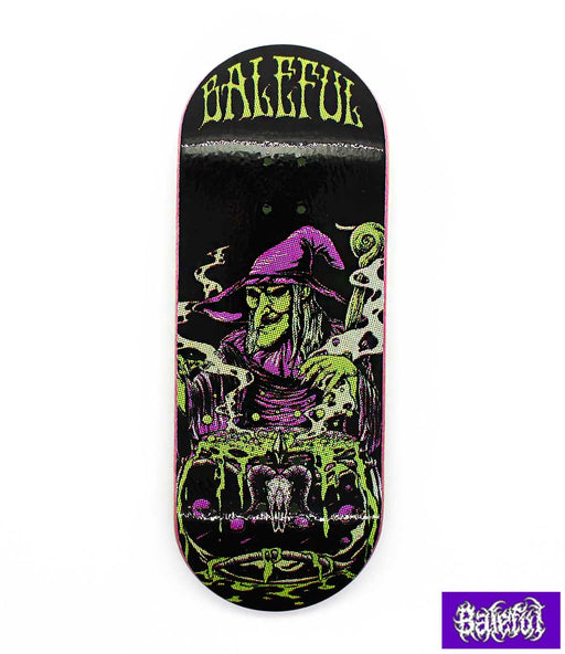 Baleful witches cauldron popsicle deck - Caramel Fingerboards - Fingerboard store