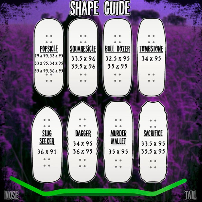 Baleful witches cauldron squaresicle deck - Caramel Fingerboards - Fingerboard store