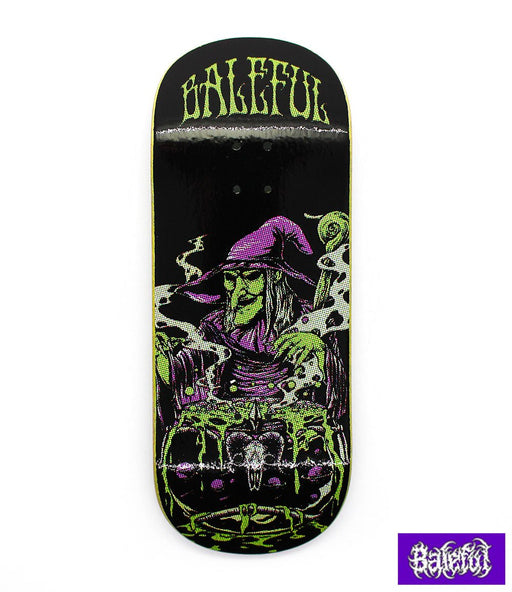 Baleful witches cauldron squaresicle deck - Caramel Fingerboards - Fingerboard store