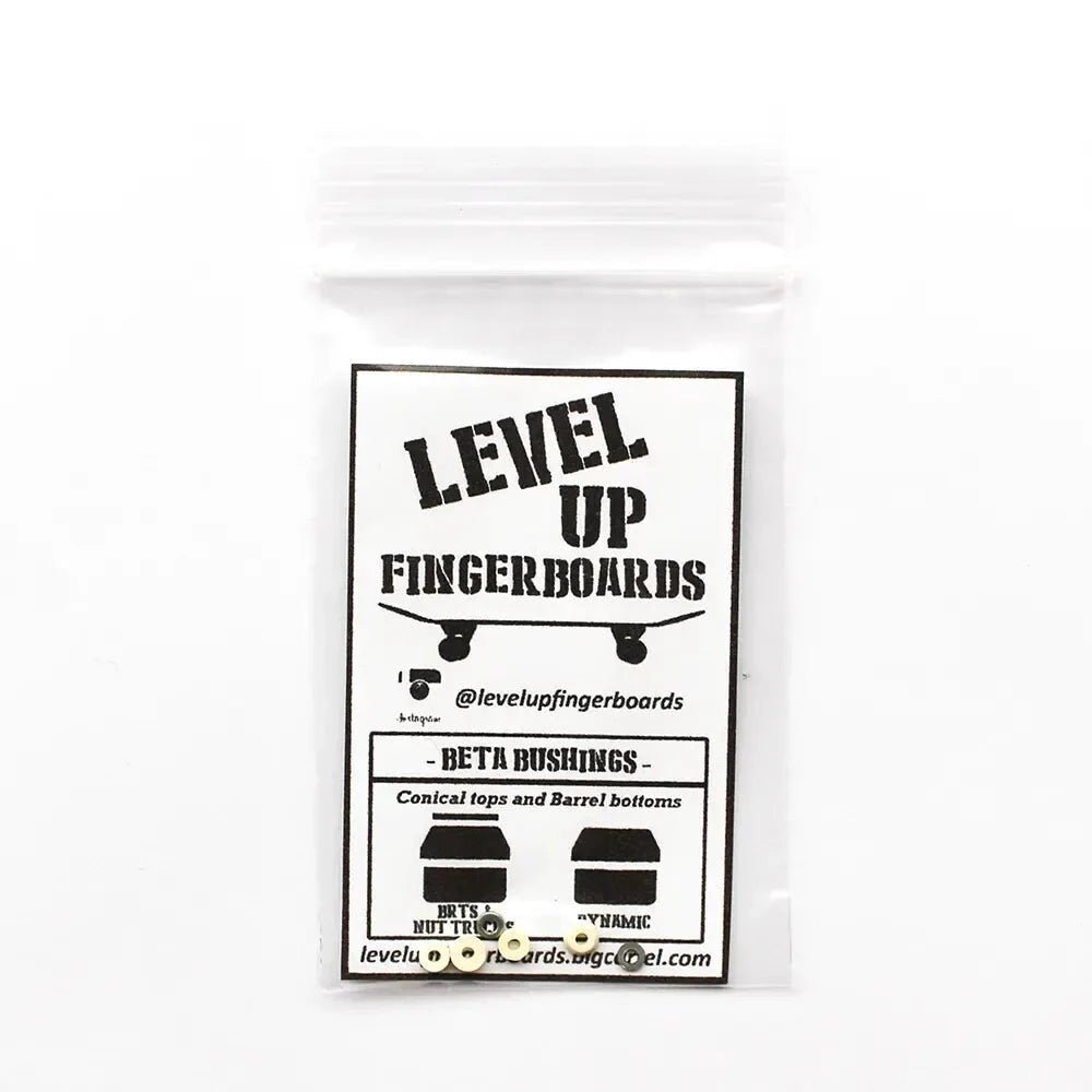 Beta Bushings Level Up Fingerboard Trucks Bushings - Caramel Fingerboards - Fingerboard store