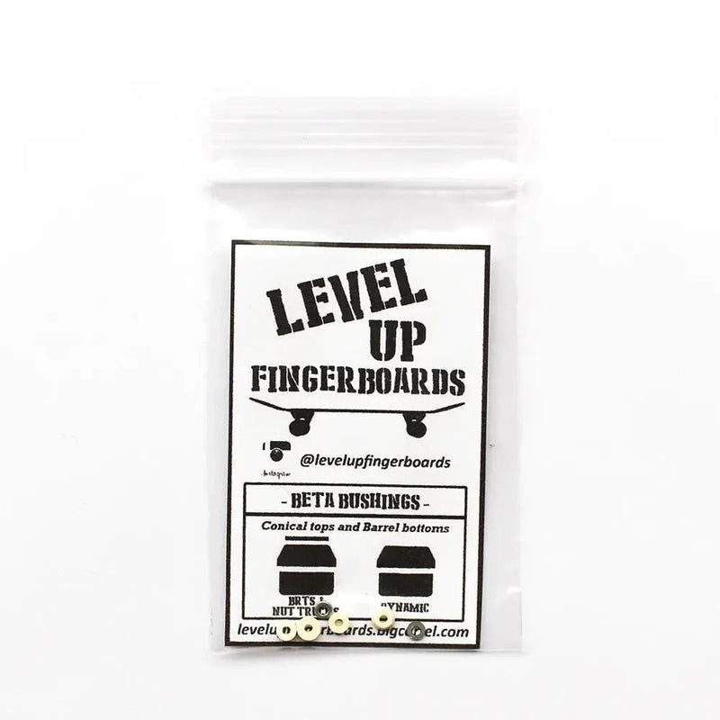 Beta Bushings Level Up Fingerboard Trucks Bushings - Caramel Fingerboards - Fingerboard store