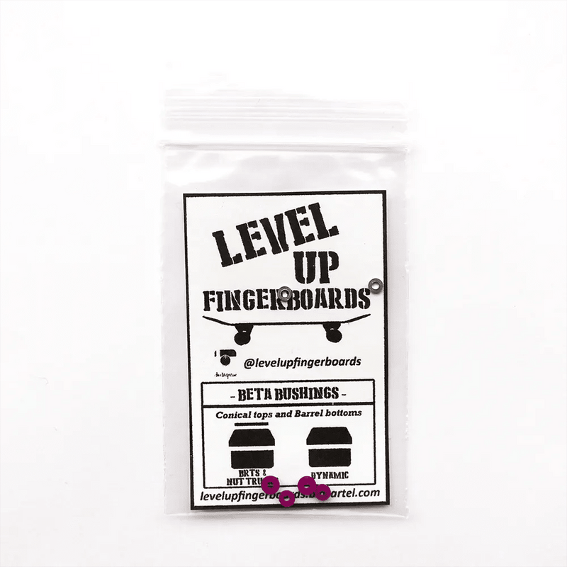 Beta Bushings Level Up Fingerboard Trucks Bushings - Caramel Fingerboards - Fingerboard store