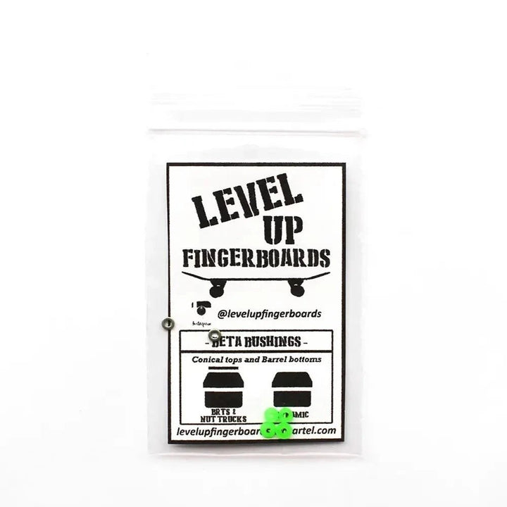 Beta Bushings Level Up Fingerboard Trucks Bushings - Caramel Fingerboards - Fingerboard store