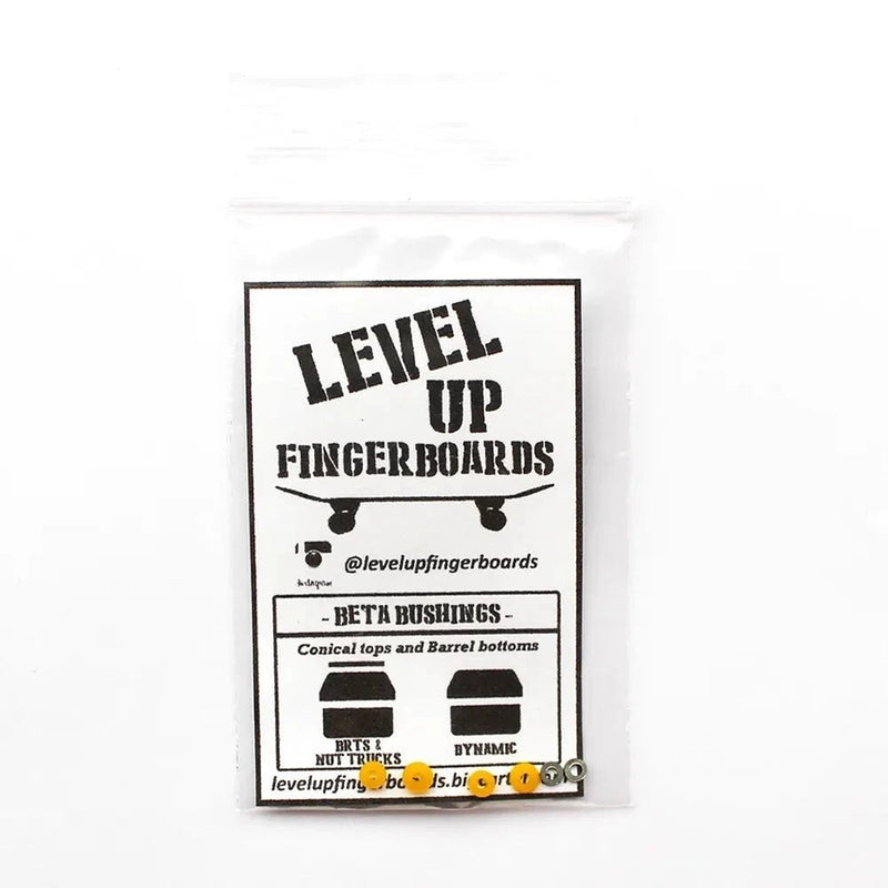 Beta Bushings Level Up Fingerboard Trucks Bushings - Caramel Fingerboards - Fingerboard store