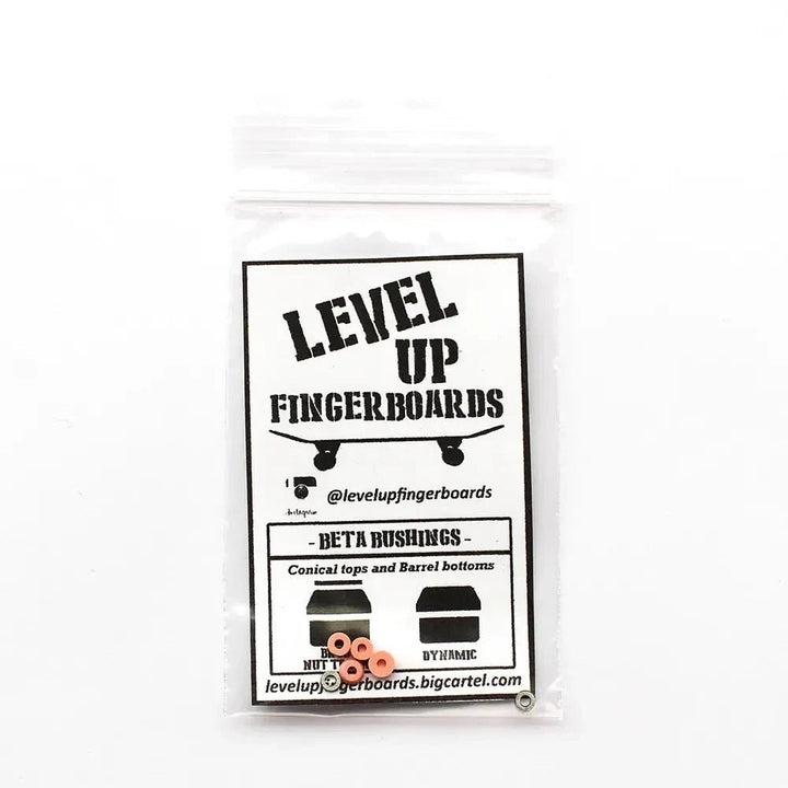 Beta Bushings Level Up Fingerboard Trucks Bushings - Caramel Fingerboards - Fingerboard store
