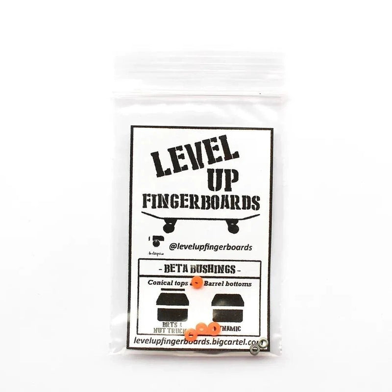 Beta Bushings Level Up Fingerboard Trucks Bushings - Caramel Fingerboards - Fingerboard store