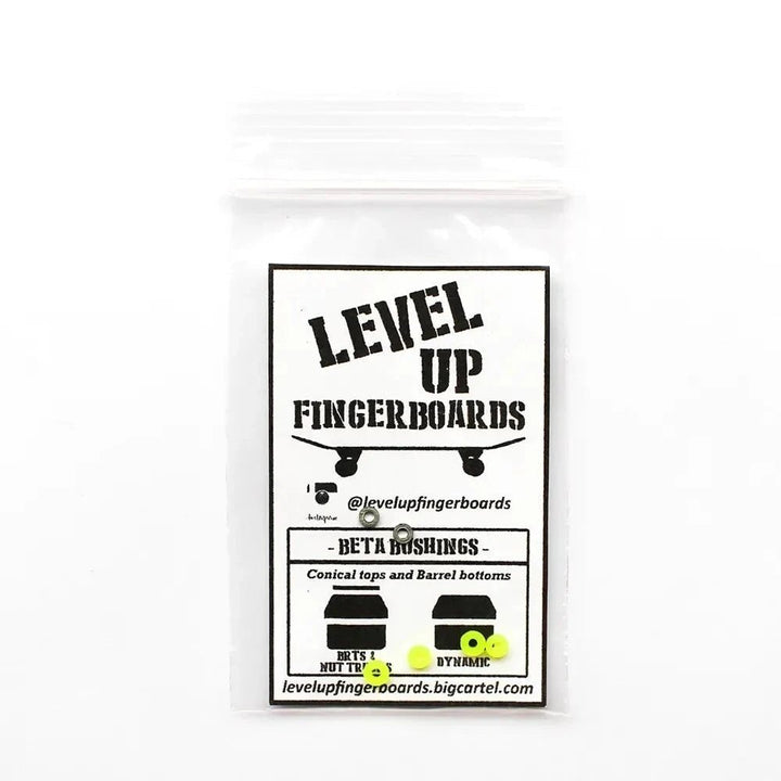 Beta Bushings Level Up Fingerboard Trucks Bushings - Caramel Fingerboards - Fingerboard store