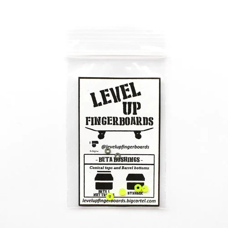Beta Bushings Level Up Fingerboard Trucks Bushings - Caramel Fingerboards - Fingerboard store