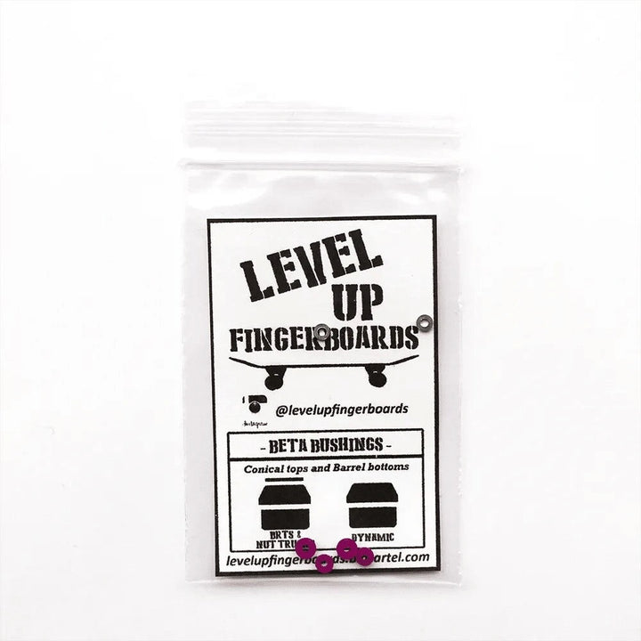 Beta Bushings Level Up Fingerboard Trucks Bushings - Caramel Fingerboards - Fingerboard store