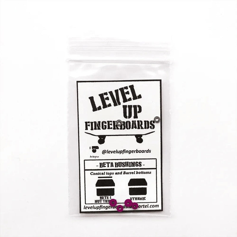 Beta Bushings Level Up Fingerboard Trucks Bushings - Caramel Fingerboards - Fingerboard store